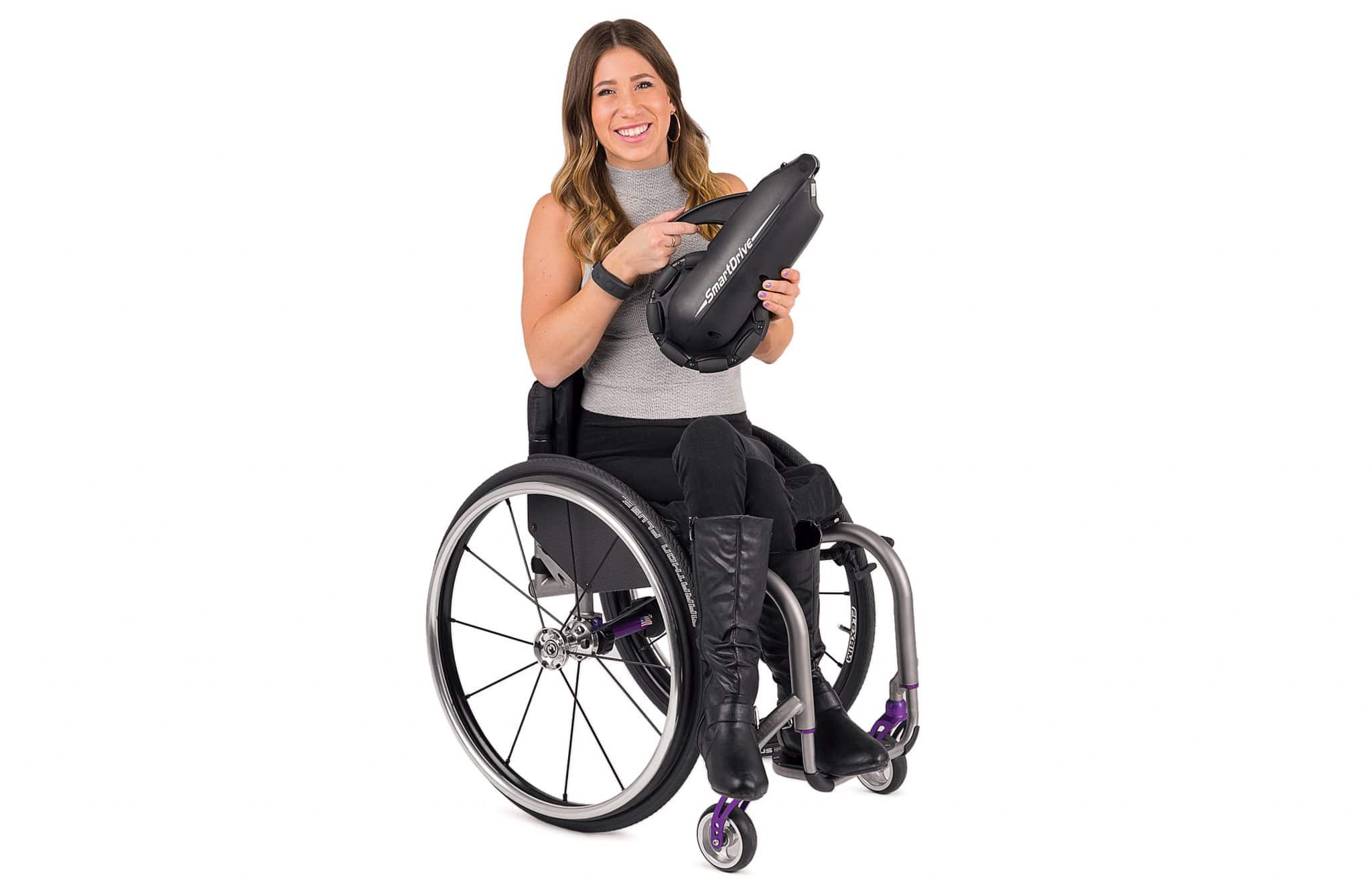 smart-drive-utilizadora Utilizadora de cadeira de rodas com smart drive