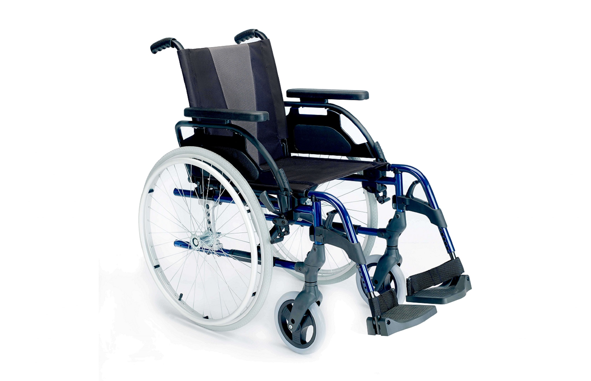 Cadeira de rodas manual Breezy Style azul