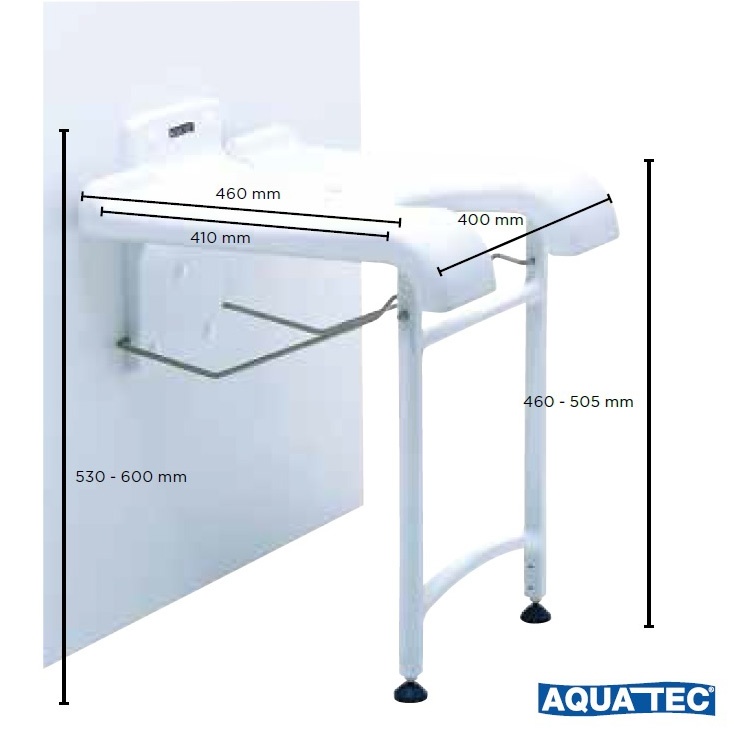 banco para duche aquatec sansibar invacare