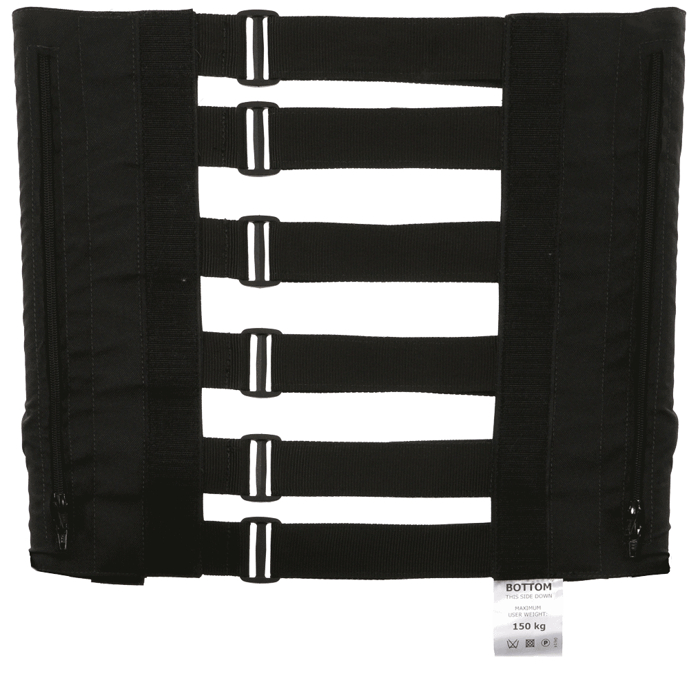 As faixas tensoras Vicair STRAP BACK formam uma base perfeita para as almofadas de encosto Vicair Liberty Back e Anatomic Back, uma alternativa de alta qualidade ao sistema de encosto para cadeira de rodas com faixas ajustáveis que reforçam a função das almofadas de encosto Vicair, são rapidamente instaladas e oferecem estabilidade torácica e posicionamento.