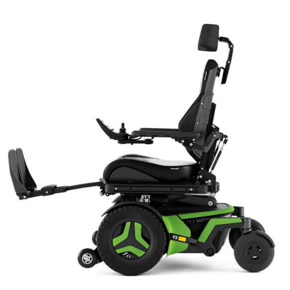 Permobil F3 Corpus ajuste pernas