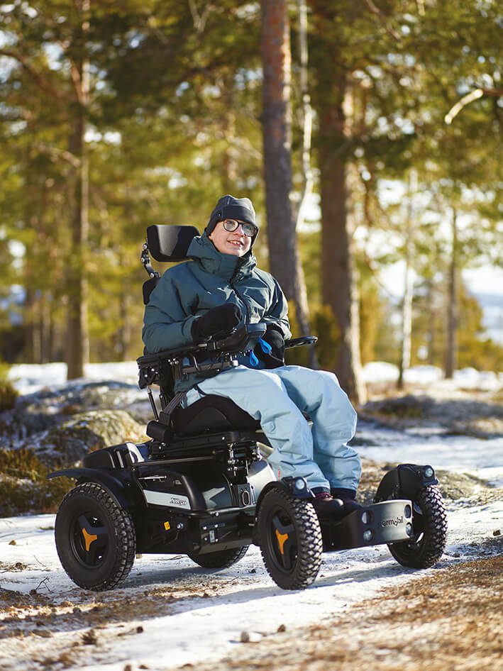 Permobil X850 Corpus 3G lifestyle