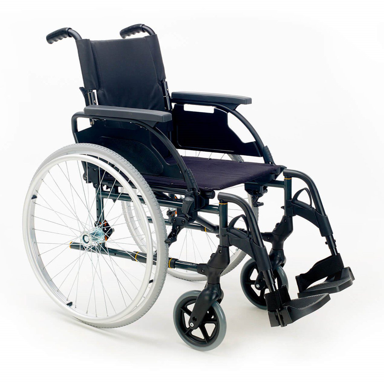 cadeira de rodas breezy premium cinzento