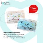 Máscaras Faciais Infantis