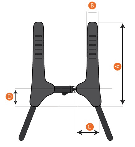 medidas colete h flex control